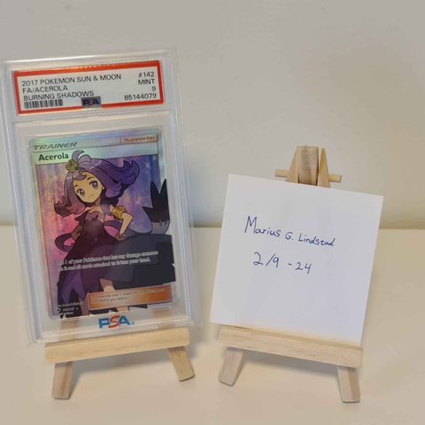 Acerola 142/147 Full Art - PSA 9