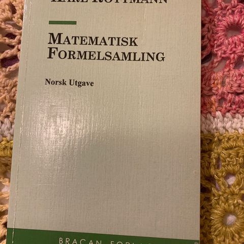 Matematisk formelsamling