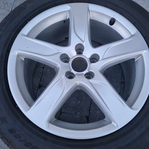 Audi 18'' Originale Pene Felger Med Pirelli P Zero 235/55 18 Selges Ny pris!