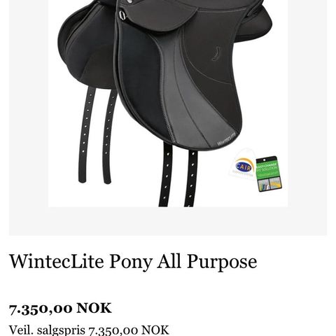 Wintec lite pony sal