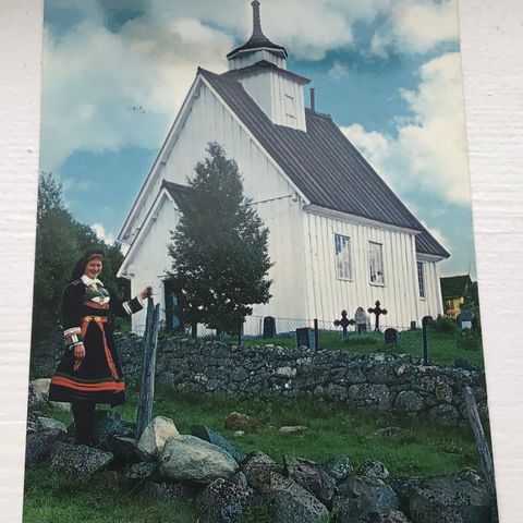 Postkort Setesdal - Bykle Kirke