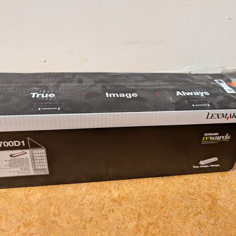 Lexmark Developer Unit Black/Svart, 700D1