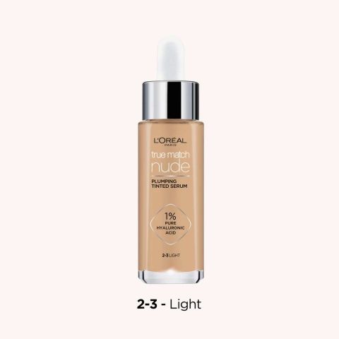 L'Oréal Paris True Match Nude Plumping Tinted Serum Foundation