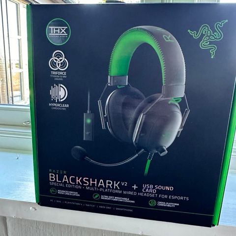 Razer Blackshark V2 gaming headset