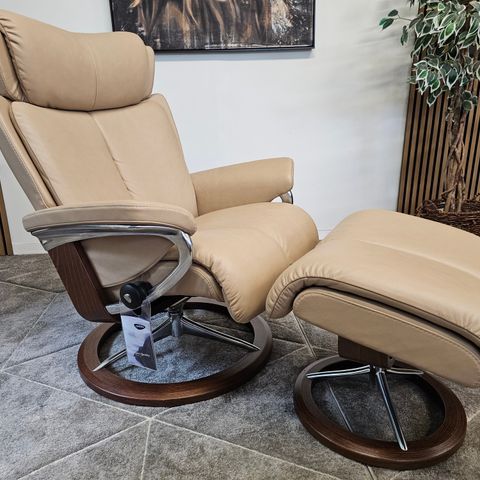 HELT NY! Stressless® Magic(M) Signature lenestol fra Ekornes: NY PRIS: 39.000,-