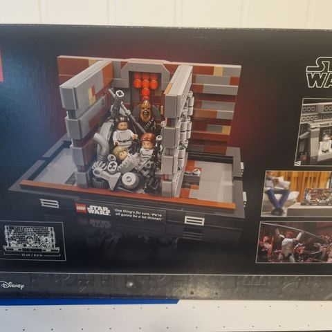 Uåpnet/ny lego star wars 75339 Death Star trash compactor