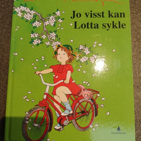 Jo visst kan Lotta sykle