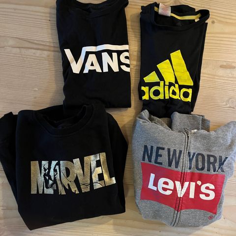 Levis, Vans, Adidas, Marcel