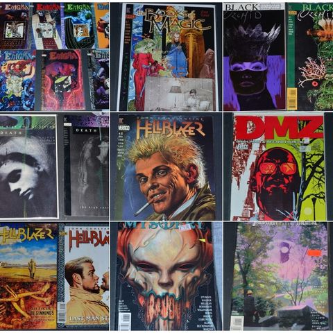 DC/Vertigo: Hellblazer,Doom Patrol,Black Orchid,Enigma m.m.