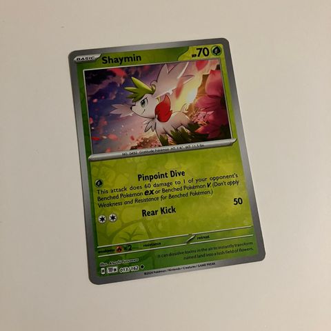 Pokemon - Shaymin - 013/162 - Reverse Holo - Temporal Forces