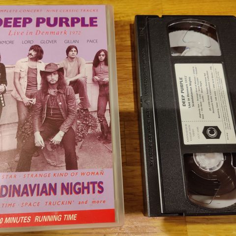 Deep Purple - Scandinavian Nights - VHS