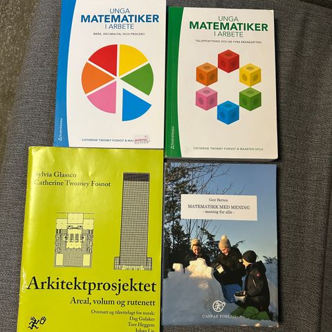 Pensumbøker, matematikk