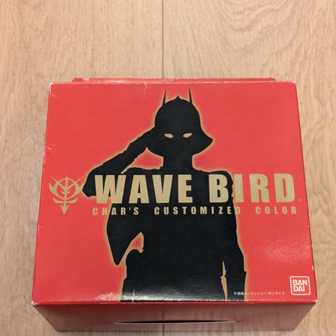 NIB - Wavebird Gundam Char Gamecube kontroller