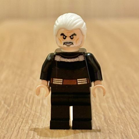 Lego star Wars SW0472 Count Dooku - White Hair