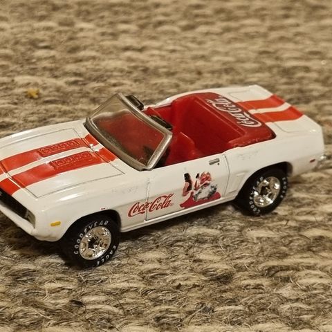 1969 Chevy Camaro SS-396 med Coca-Cola reklame