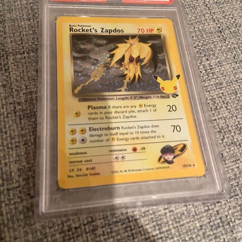 to pokemon kort psa 10 fra 25th anniversary