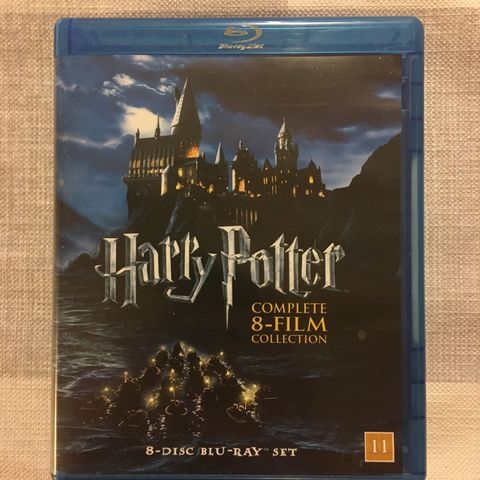 Harry Potter Blu-ray Samlebox