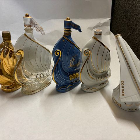 Larsen Viking Ship Cognac Decanter