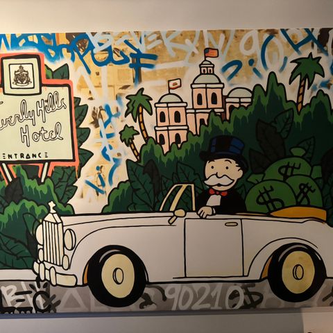 Alec Monopoly - The Beverly Hills Hotel