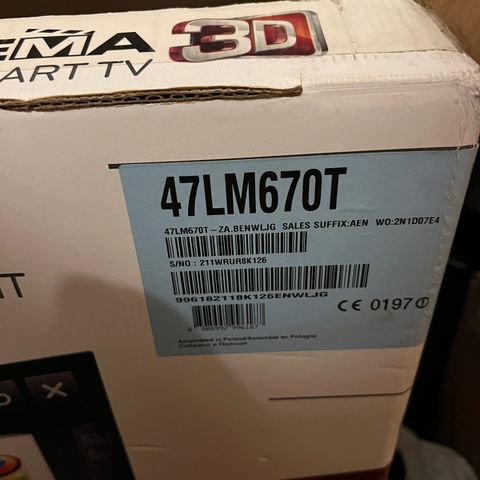 LG 47lm670t