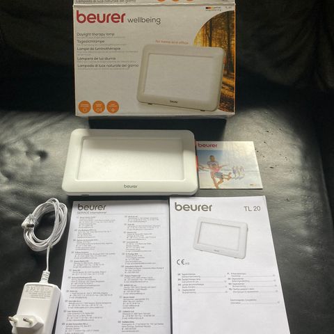 Beurer wellbeing daylight therapy lamp TL20