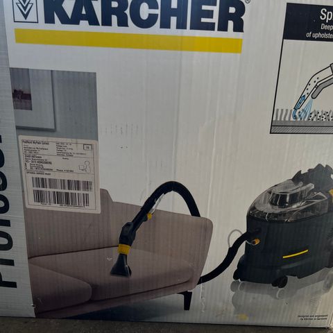 Proff tekstilrenser Karcher puzzi