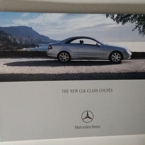 MERCEDES-BENZ CLK - Klasse COUPE -brosjyre