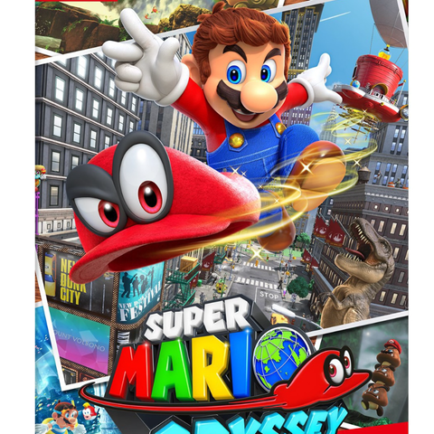 Mario Odyssey nintendo spill