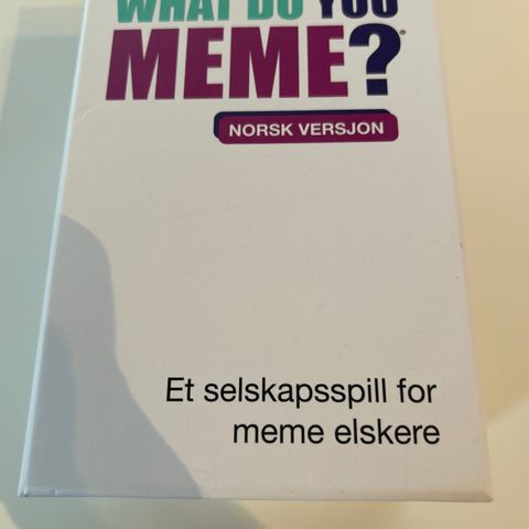 What do you meme? - Norsk versjon