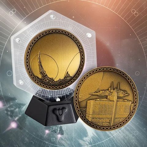 Traveler Collectible Coin - Destiny 2, Bungie Rewards