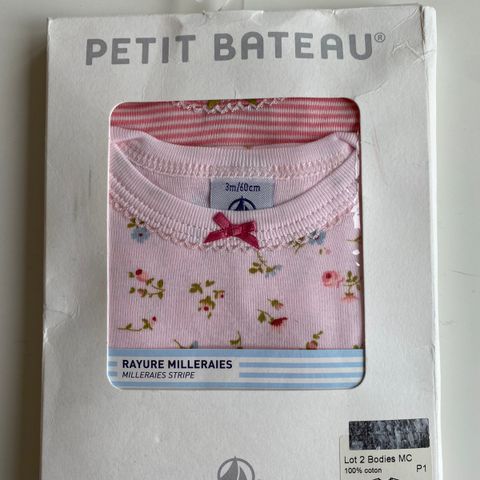 Petit Bateau- 2 pk body