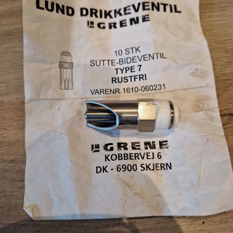 Drikkeventil til gris