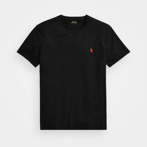 POLO RALPH LAUREN CUSTOM SLIM FIT - T-SHIRTS - BLACK