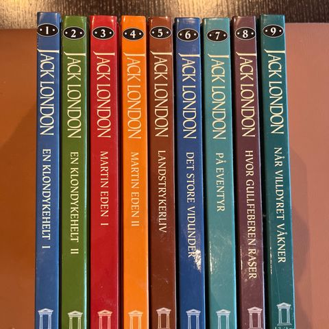 Jack London bokserie 1-9