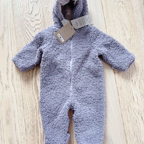 Fleecedress Teddy str 6 mnd fra Wheat. Ny!