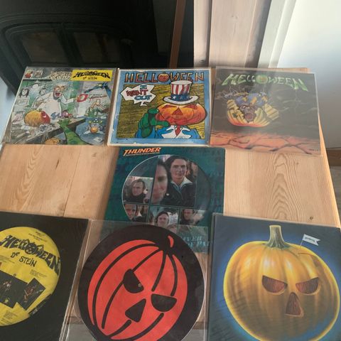 Helloween  lp og slip mate