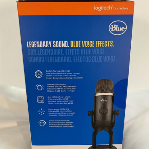 Logitech Blue Microphone Yeti X (Lite brukt mikrofon)