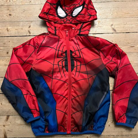 Spiderman jakke fra H&M str 122