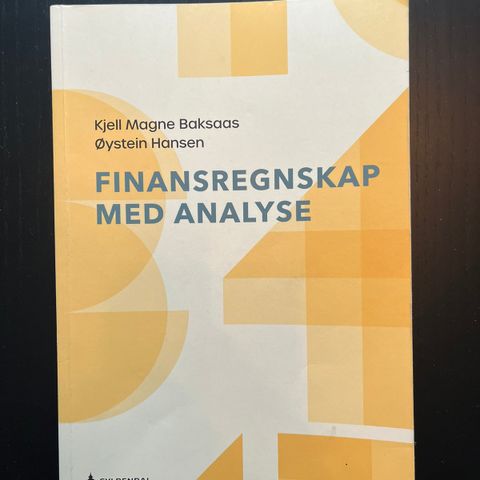 Finansregnskap med analyse