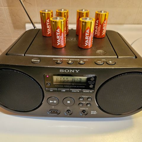 Sony DAB+ radio med CD