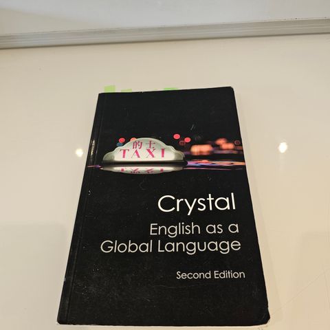 English as a global language. David Crystal