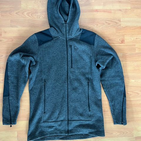 Norrøna tamok warm / wool2 zip hood for herre