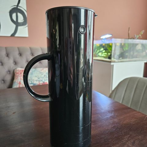 Stelton kaffekanne svart blank