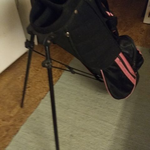 Golf bag og køller