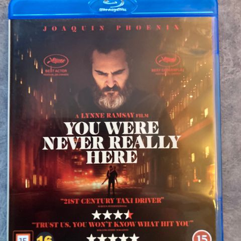 You were never really here. Norsk tekst.