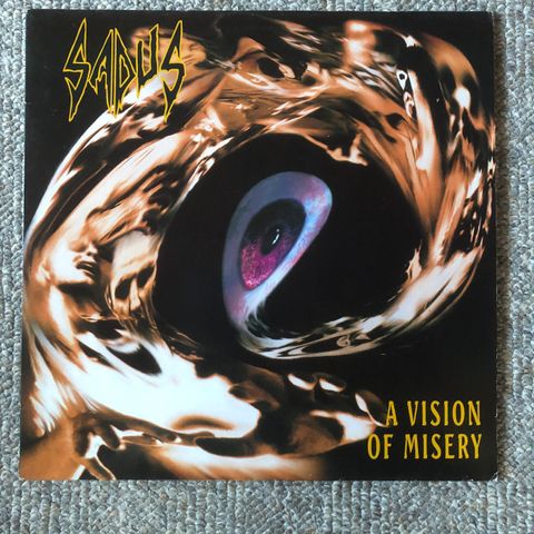 SADUS A Vision Of Misery LP Original