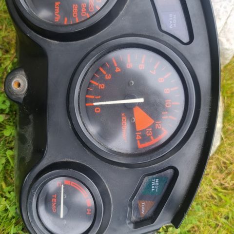 Originalt speedometer til Honda cbr600f v1 1987