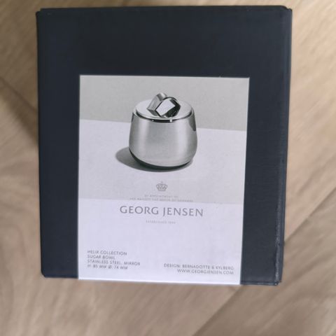 Georg Jensen sugar bowl.