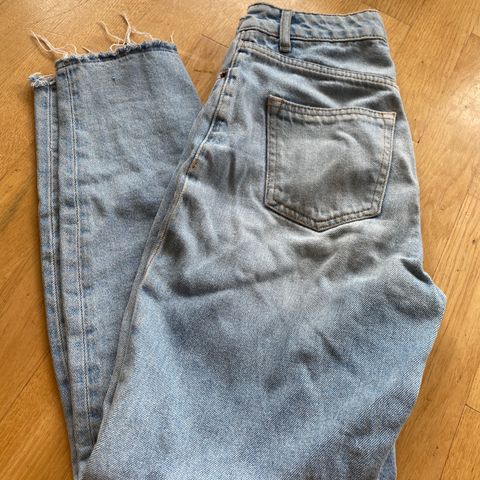 Jeans dame str 32 lys denim