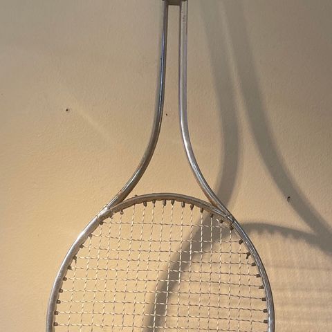 Vintage tennis rakket.